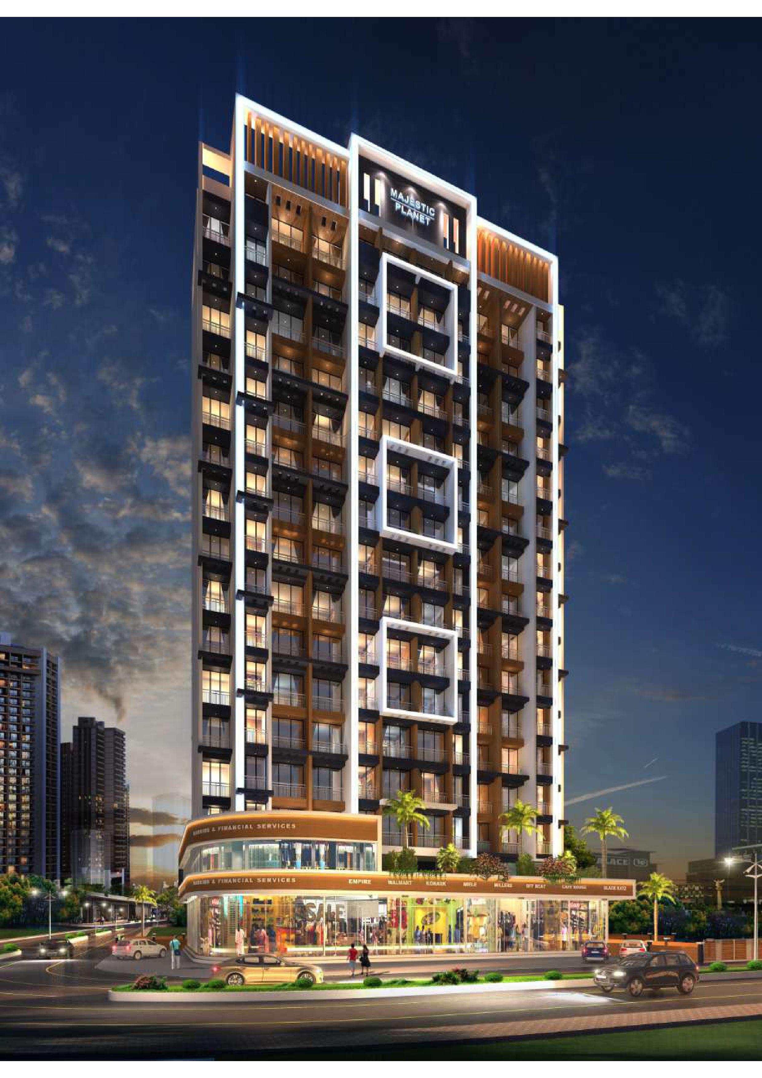 1BHK FLAT FOR SALE IN Majestic Planet TALOJA