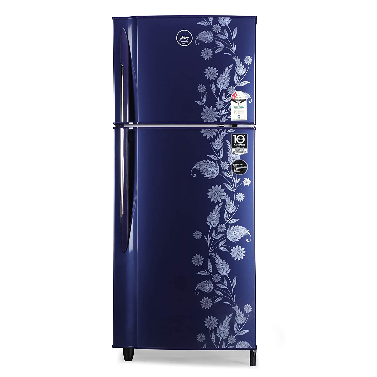 GODREJ 236 L 2 STAR INVERTER FROST FREE DOUBLE DOOR REFRIGERATOR WITH JUMBO VEGETABLE TRAY (RF EON 236B 25 HI RY DR)