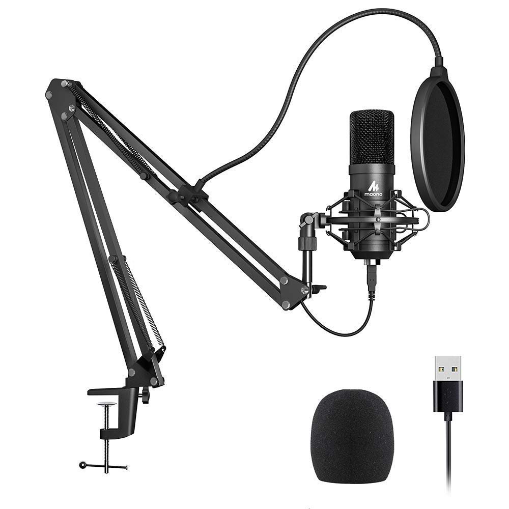 MAONO AU-A04 CONDENSER MICROPHONE KIT (BLACK)