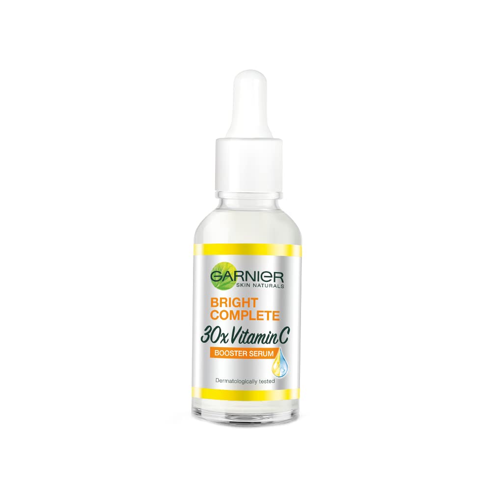 GARNIER BRIGHT COMPLETE VITAMIN C BOOSTER FACE SERUM, 30ML