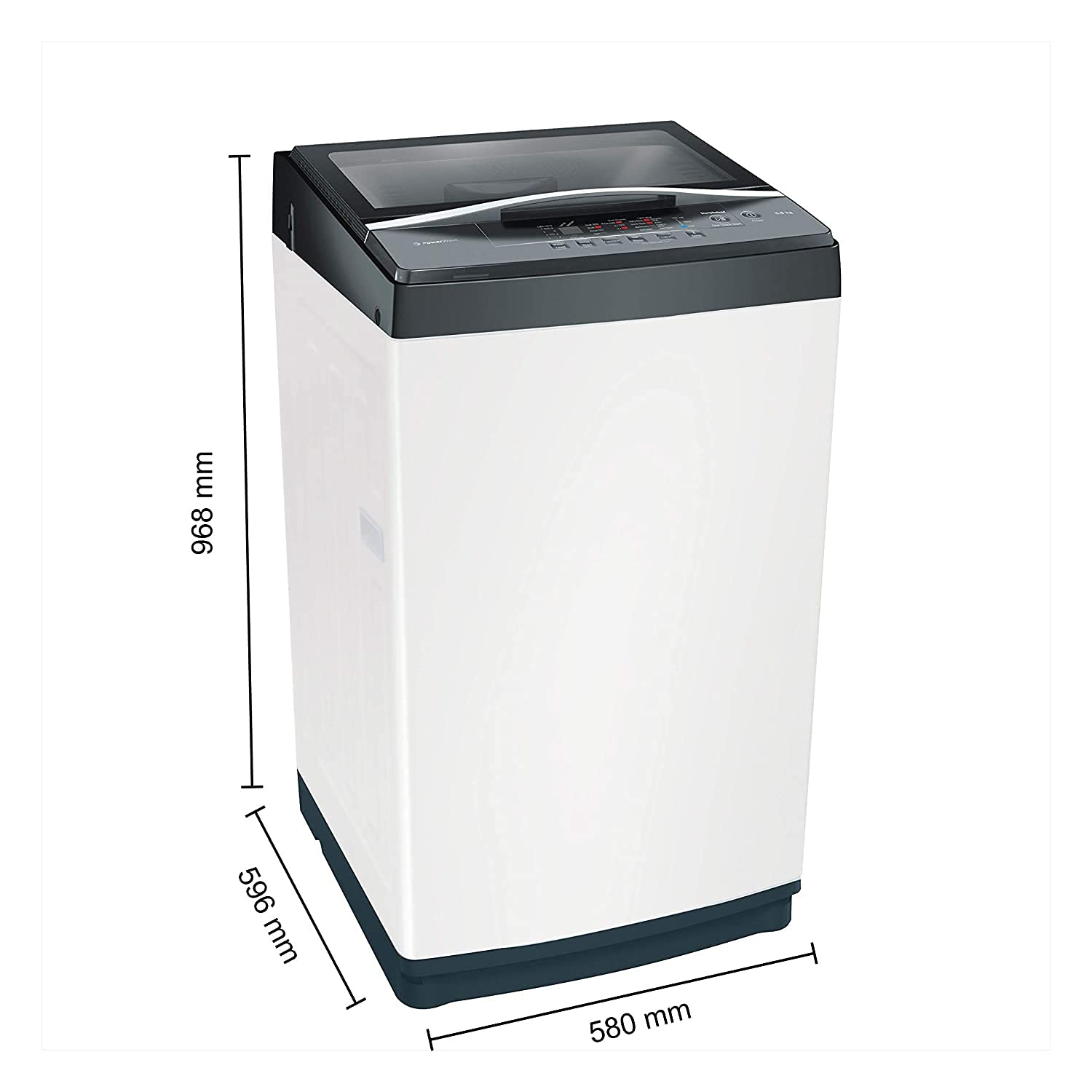 BOSCH 6.5 KG 5 STAR TOP LOADING WASHING MACHINE WHITE WOE654W1IN