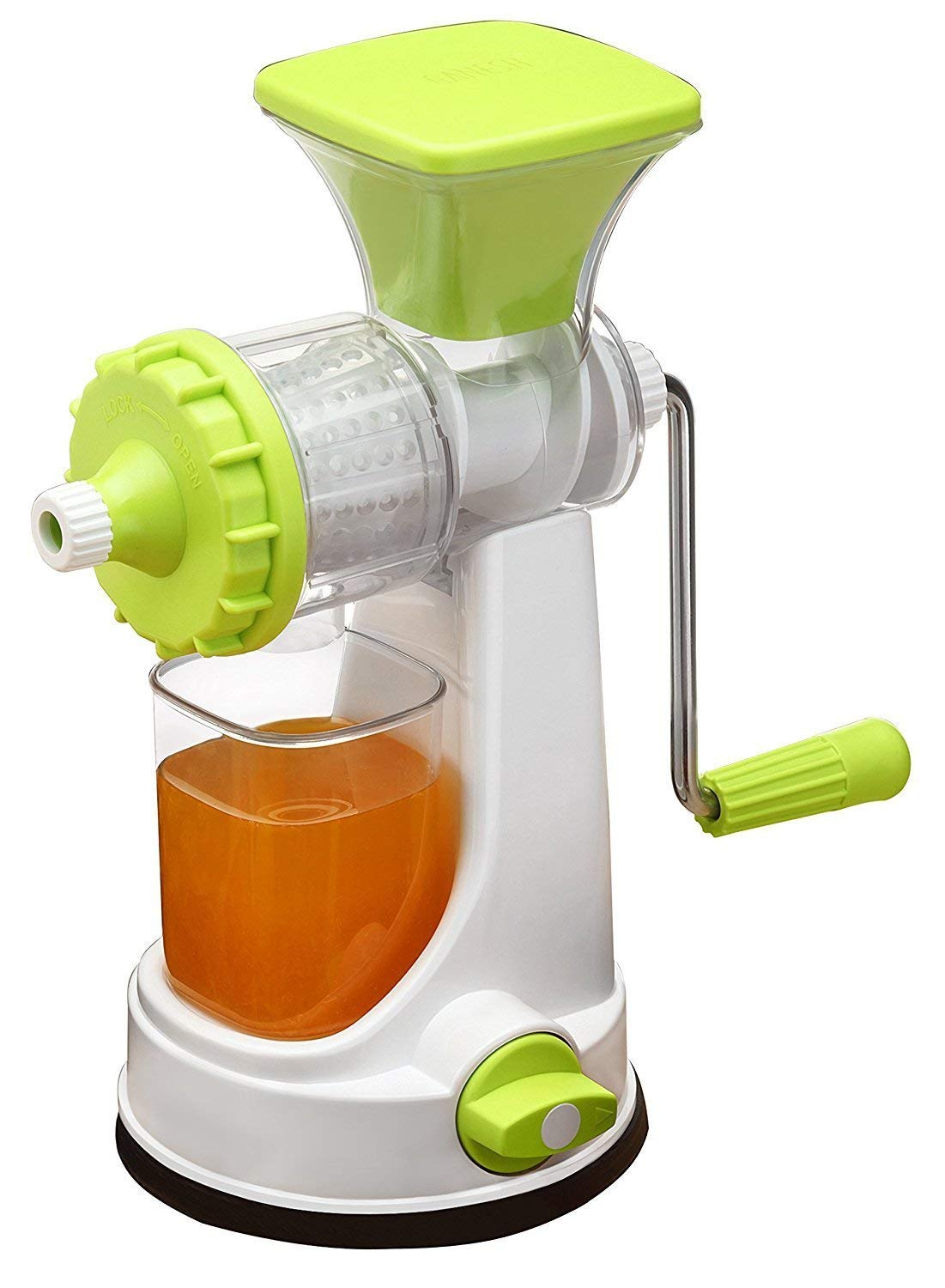 SHAK PLASTIC MULTIPURPOSE MANUAL JUICER (GREEN) PROVIDES YOU INSTANT ACCESS TO JUICE WITHOUT ELECTRICITY