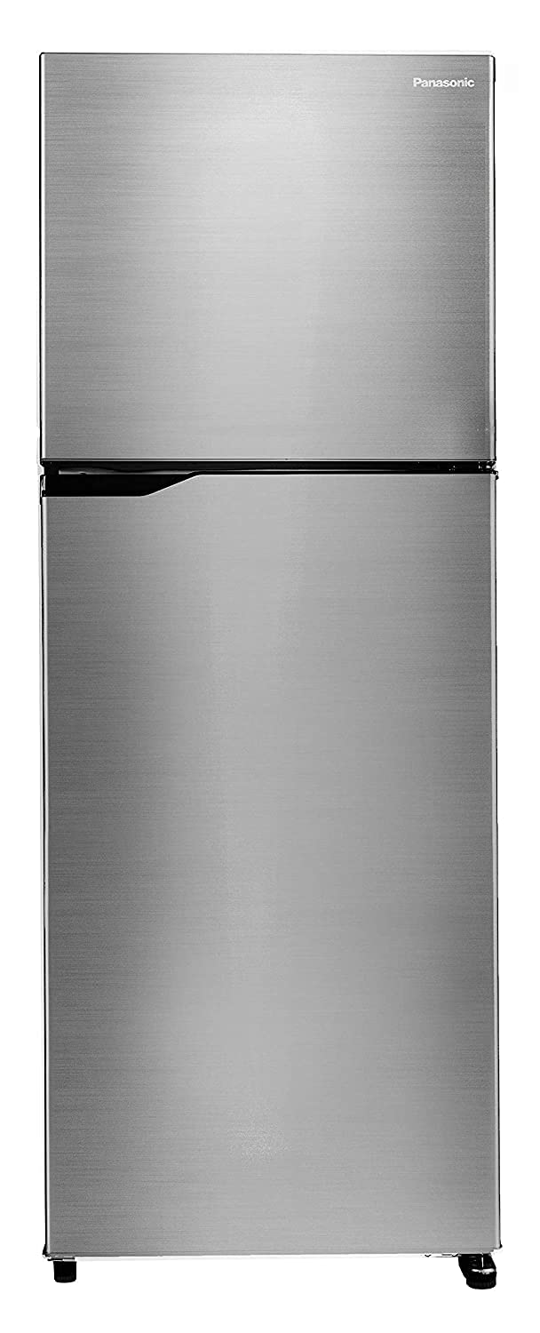 PANASONIC 309 L 3 STAR 6-STAGE SMART INVERTER FROST-FREE DOUBLE DOOR REFRIGERATOR (NR-TG321CUSN, SHINING SILVER, JUMBO VEGETABLE BASKET)