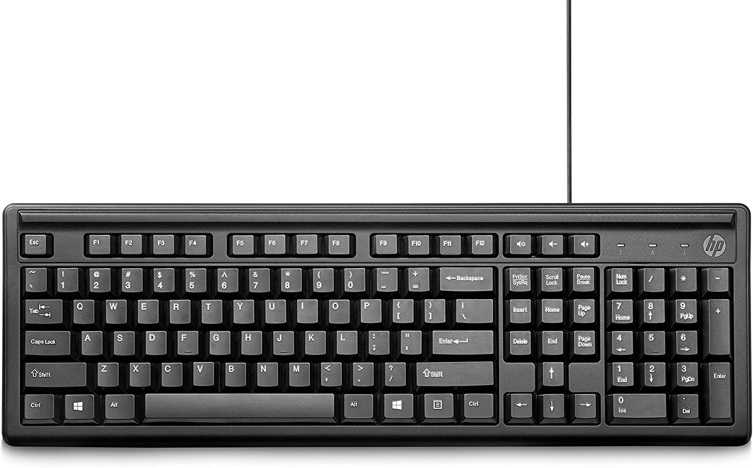 HP 100 WIRED USB KEYBOARD