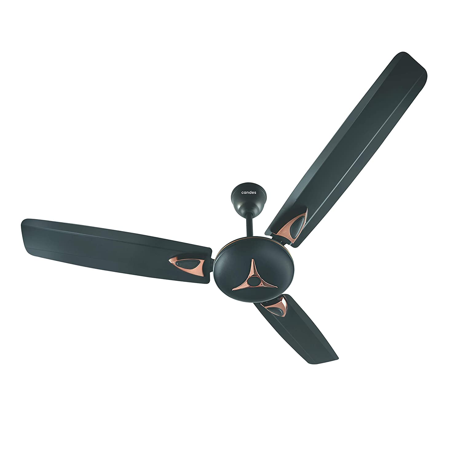 CANDES STAR HIGH SPEED DECORATIVE 1200 MM / 48 INCH ANTI-RUST 400-RPM CEILING FAN WITH 3 YRS. WARRANTY (COFFEE BROWN)