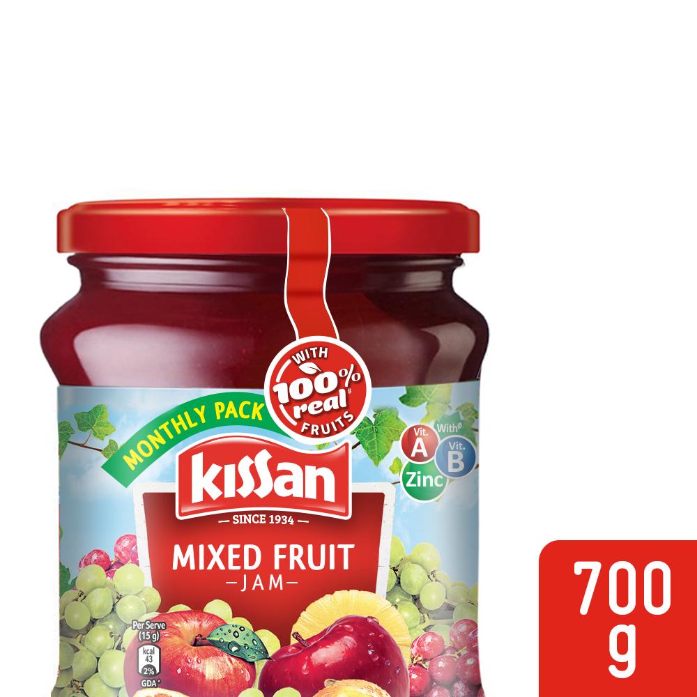 KISSAN MIXED FRUIT JAM 700 G