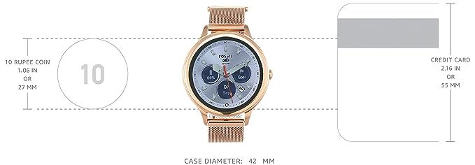 FOSSIL GEN 5E SMARTWATCH WITH AMOLED SCREEN, WELLNESS FEATURES AND SMARTPHONE NOTIFICATIONS