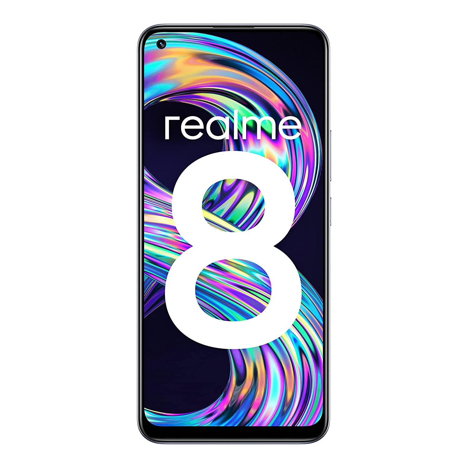 REALME 8 (CYBER SILVER, 8GB RAM+128GB STORAGE) 