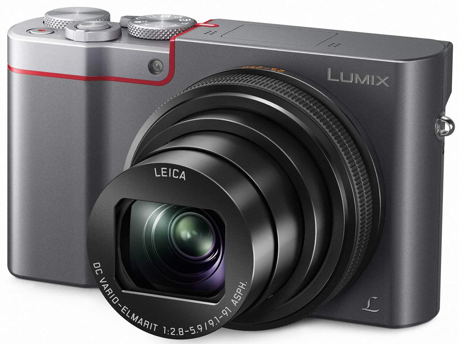 PANASONIC LUMIX ZS100 4K POINT AND SHOOT CAMERA, 10X LEICA DC VARIO-ELMARIT F2.8-5.9 LENS WITH HYBRID O.I.S., 20.1 MEGAPIXELS, 1 INCH HIGH SENSITIVITY SENSOR, 3 INCH LCD, DMC-ZS100S (USA SILVER)