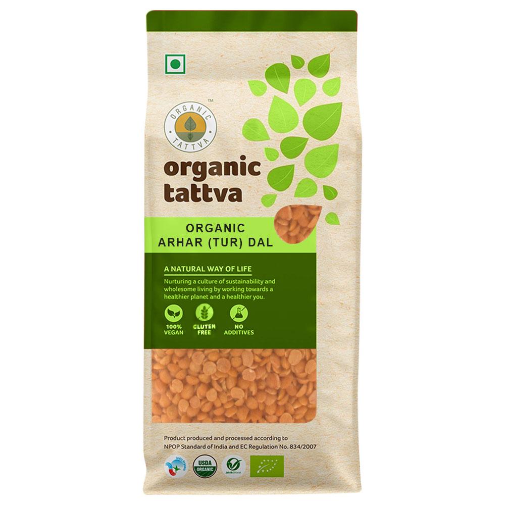 ORGANIC TATTVA TUR / ARHAR DAL 1 KG