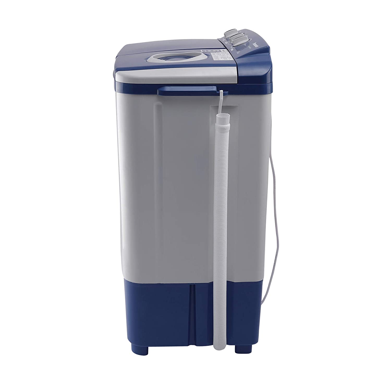 PANASONIC 6.5 KG 5 STAR SEMI-AUTOMATIC TOP LOADING WASHING MACHINE (NA-W65E5ARB, BLUE, POWERFUL MOTOR)