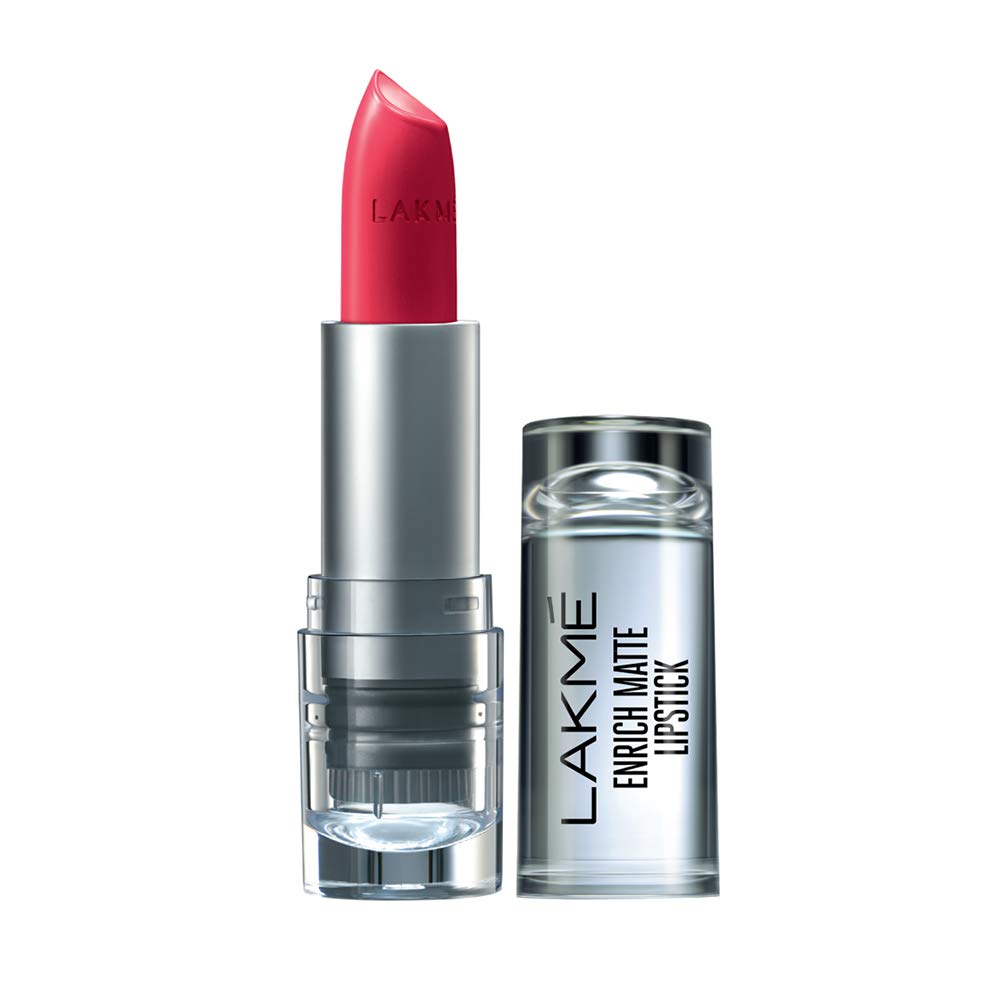 LAKMÉ ENRICH MATTE LIPSTICK, MATTE FINISH, SHADE PM11, 4.7 G