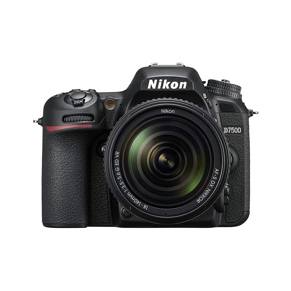 NIKON D7500 20.9MP DIGITAL SLR CAMERA (BLACK) WITH AF-S DX NIKKOR 18-140MM F/3.5-5.6G ED VR LENS