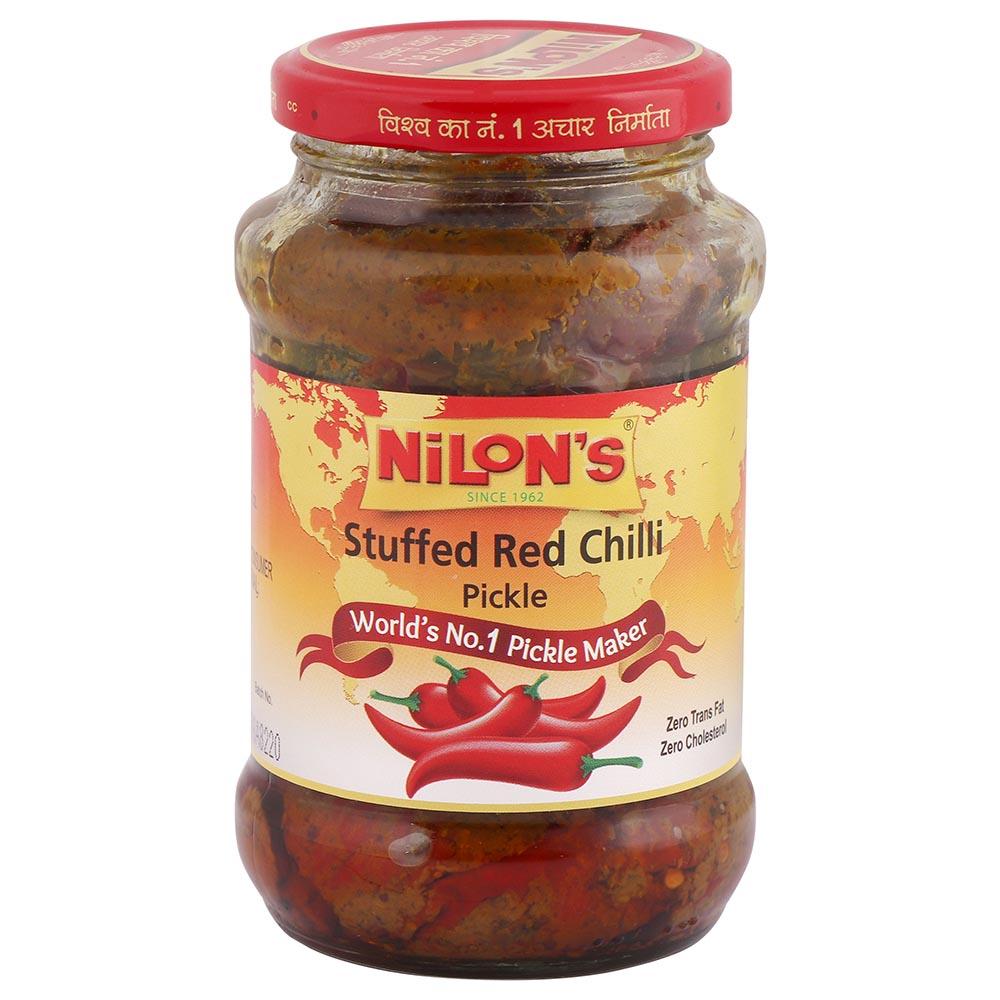 NILON'S STUFFED RED CHILLI PICKLE 400 G