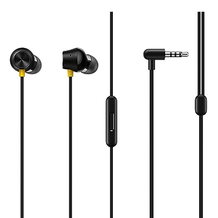 REALME BUDS 2 NEO WIRED IN EAR EARPHONES WITH MIC (BLACK)