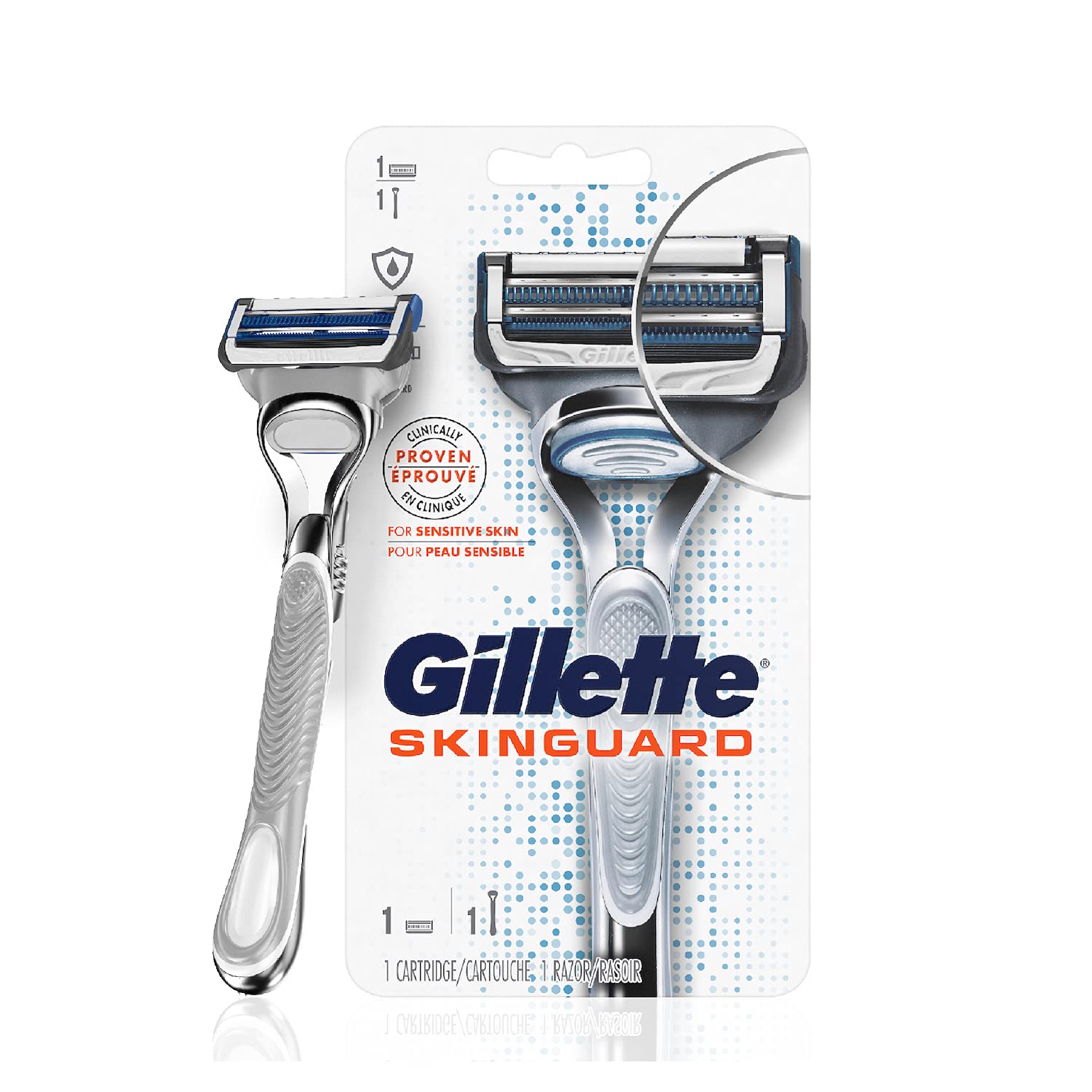 GILLETTE SKINGUARD RAZOR, 1 PC