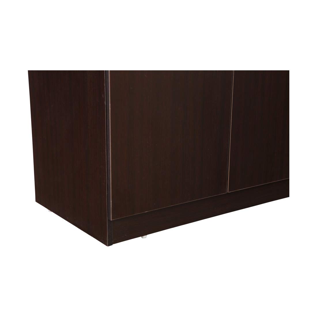 HOMETOWN PRIME ENGINEERED WOOD TWO DOOR WARDROBE IN WENGE COLOUR