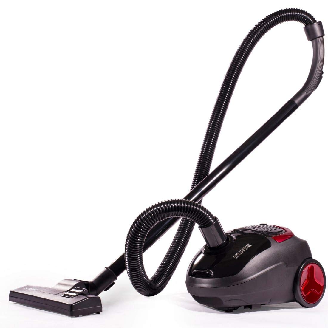 EUREKA FORBES TRENDY ZIP VACUUM CLEANER WITH 1000 WATTS POWERFUL SUCTION CONTROL, REUSABLE DUST BAG, COMES WITH MULTIPLE ACCESSORIES, DUST BAG FULL INDICATOR (BLACK)