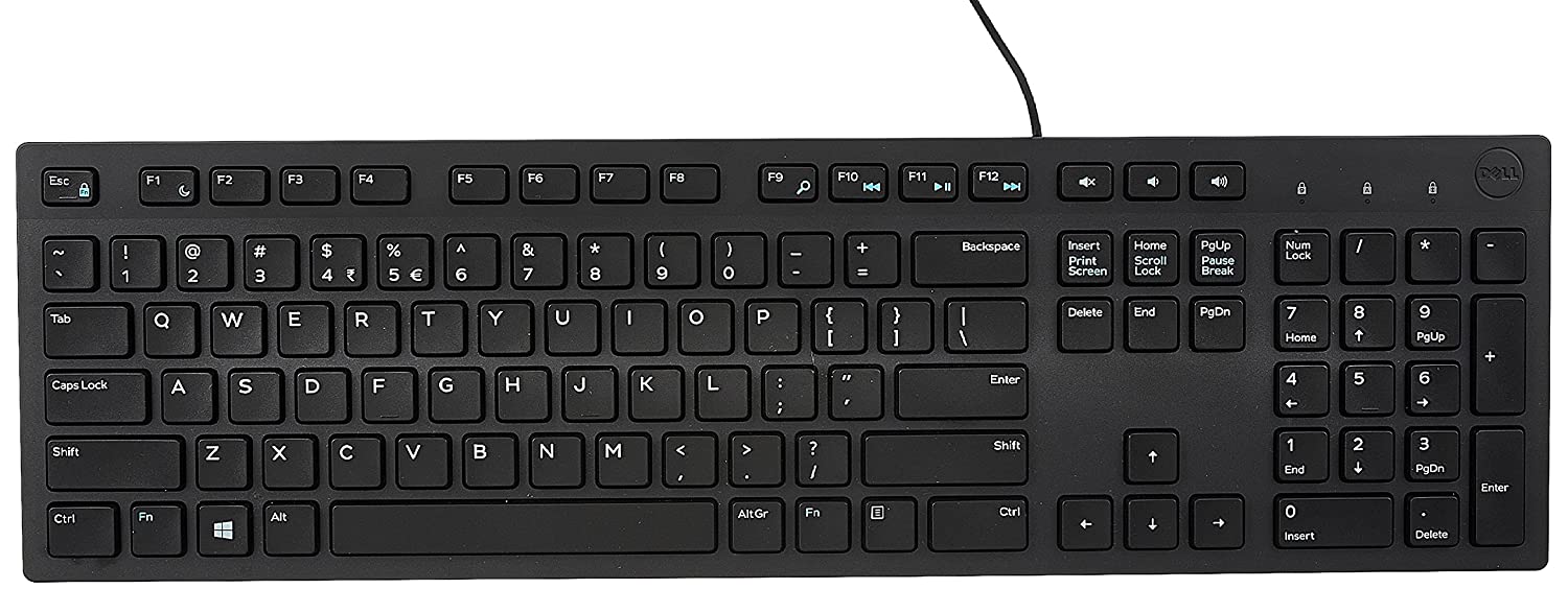 DELL KB216 WIRED MULTIMEDIA USB KEYBOARD