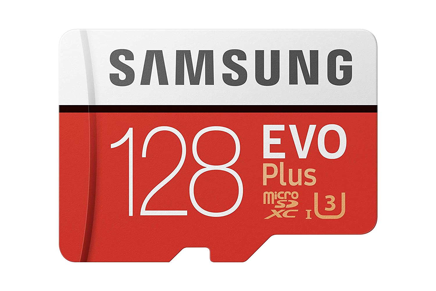 SAMSUNG EVO PLUS 128GB MICROSDXC UHS-I U3 100MB/S FULL HD & 4K UHD MEMORY CARD WITH ADAPTER (MB-MC128HA)