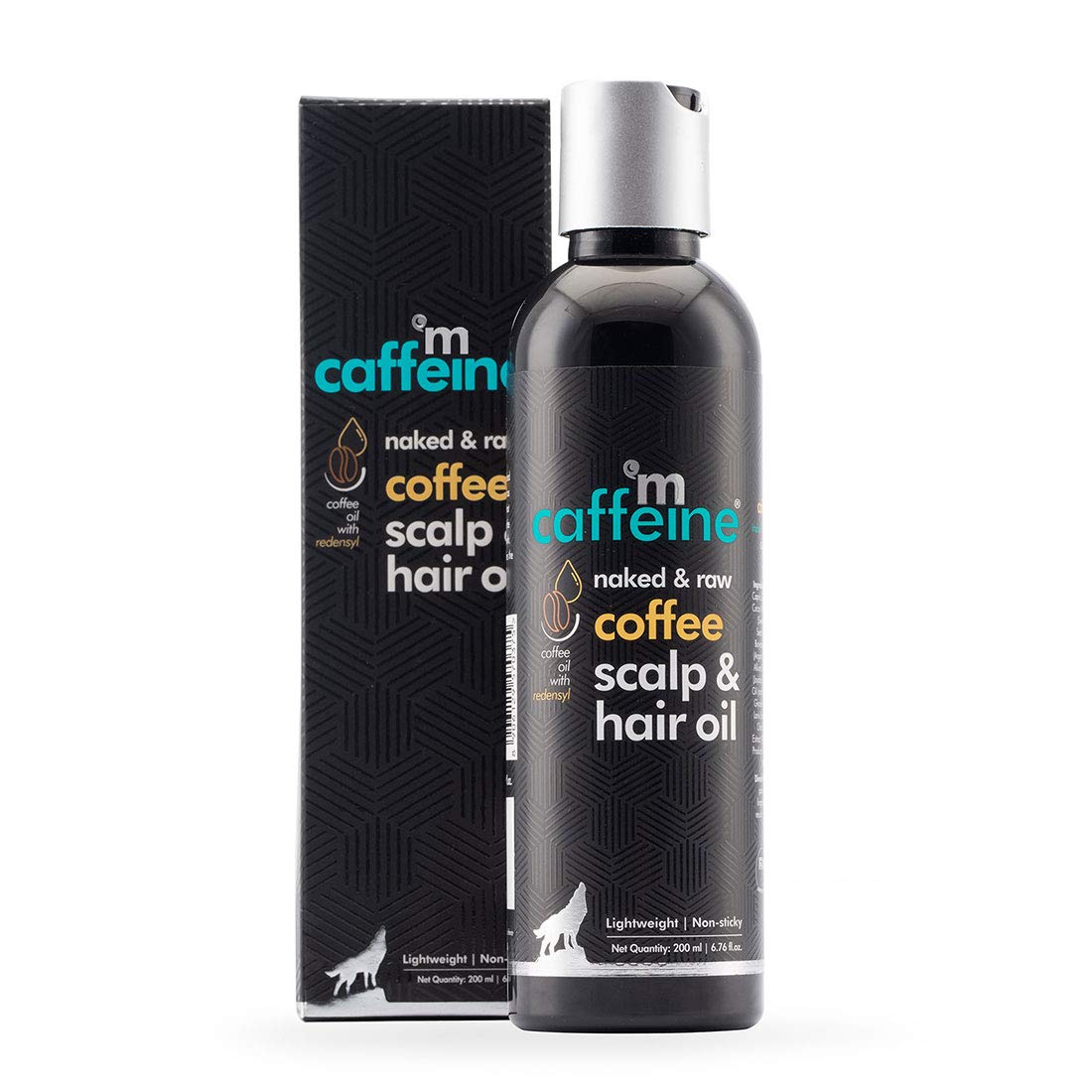 MCAFFEINE COFFEE SCALP & HAIR OIL (200ML) FOR BOOSTING HAIR GROWTH | WITH REDENSYL AND ARGAN OIL | LIGHTWEIGHT & NON STICKY | STRENGTHENS HAIR AND NOUSRISHES SCALP | SLS FREE