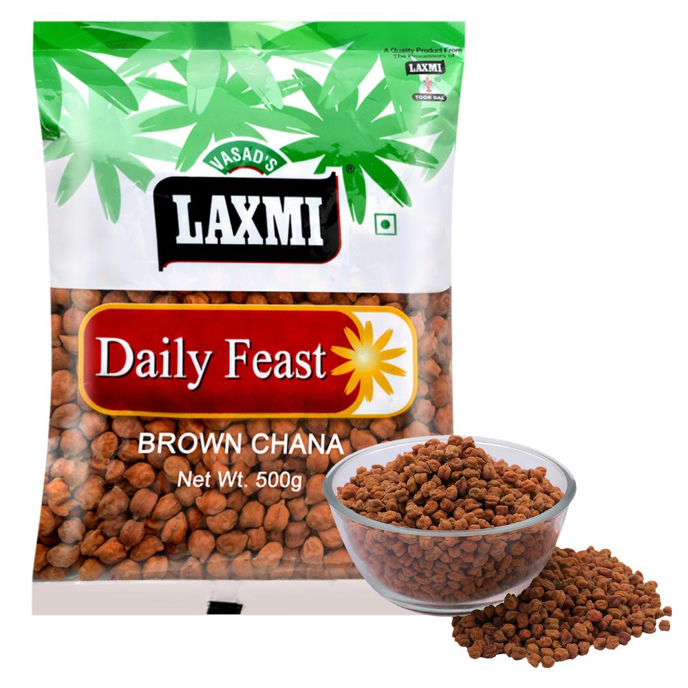 LAXMI DAILY FEAST BLACK / BROWN CHANA 500 G