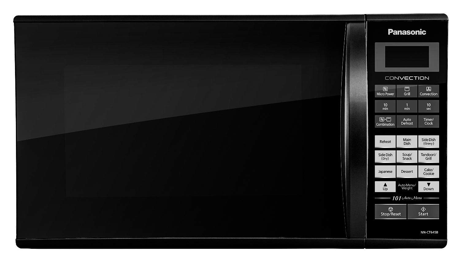 PANASONIC 27L CONVECTION MICROWAVE OVEN(NN-CT645BFDG,BLACK, MAGIC GRILL)