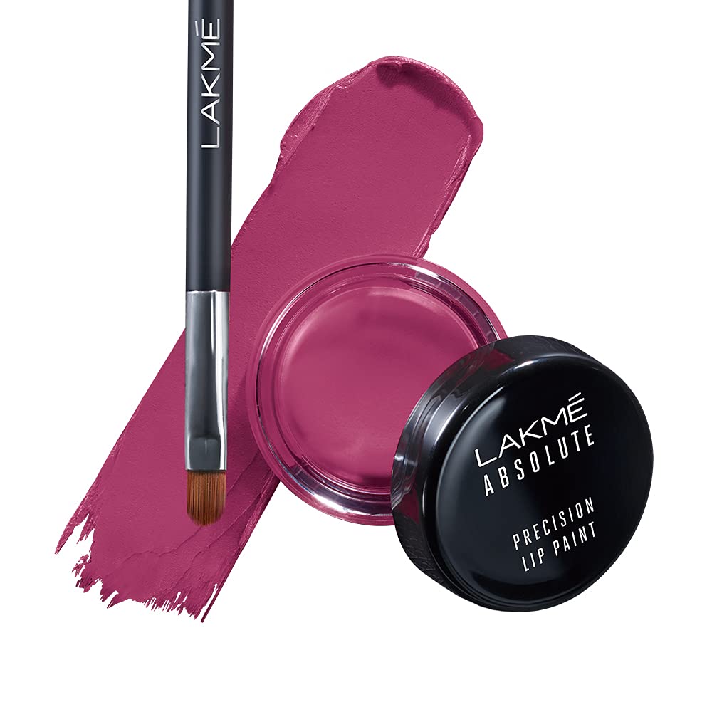 LAKMÉ ABSOLUTE PRECISION LIP PAINT, MATTE FINISH - VICTORIAN MAGENTA, 3G