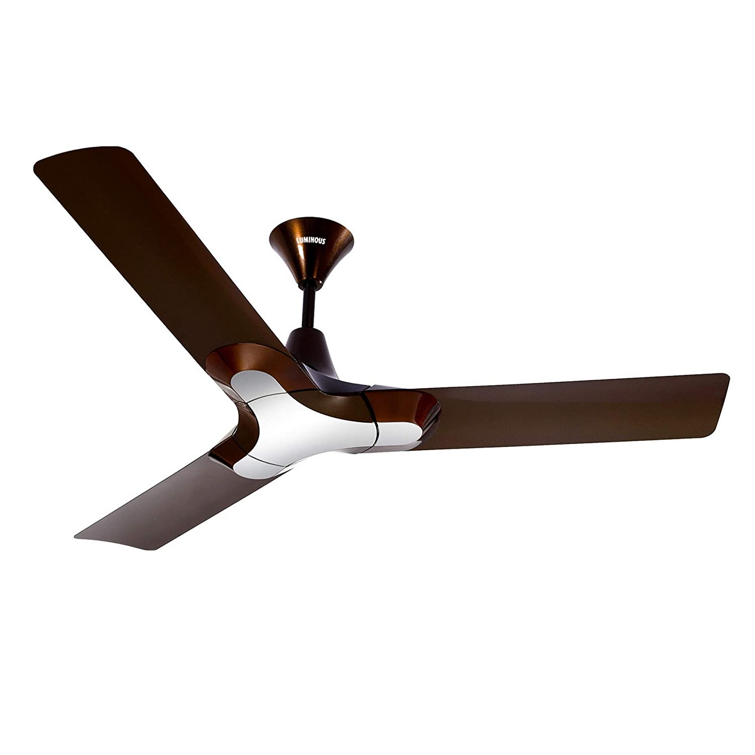 LUMINOUS NEW YORK BROOKLYN 1200MM CEILING FAN (ALE BROWN)