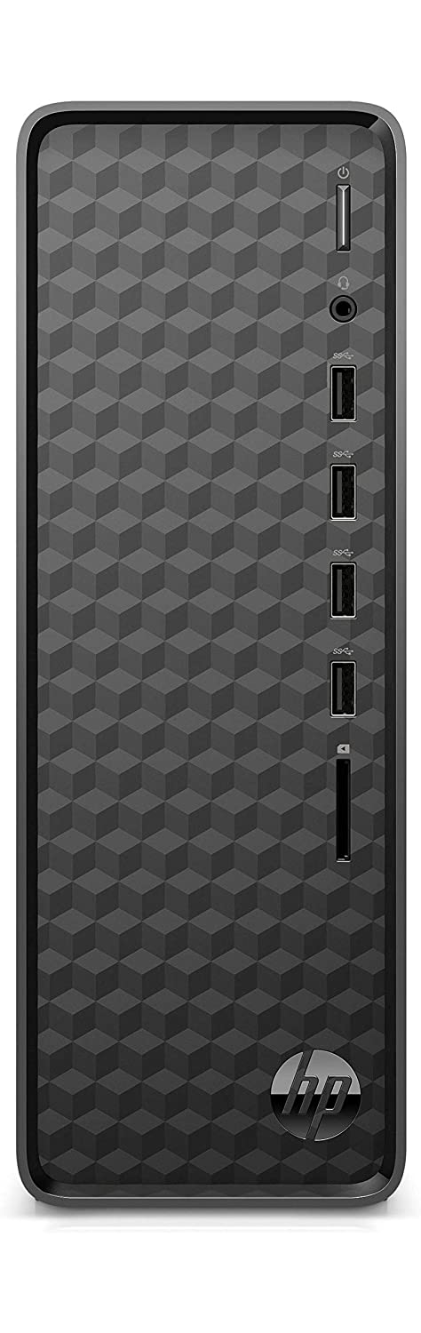 HP SLIM TOWER DESKTOP PC 10TH GEN INTEL CORE I3 PROCESSOR (8GB/1TB HDD/WIRED KEYBOARD & MOUSE/WINDOWS 10/MS OFFICE 2019/JET BLACK), S01-PF1007IN