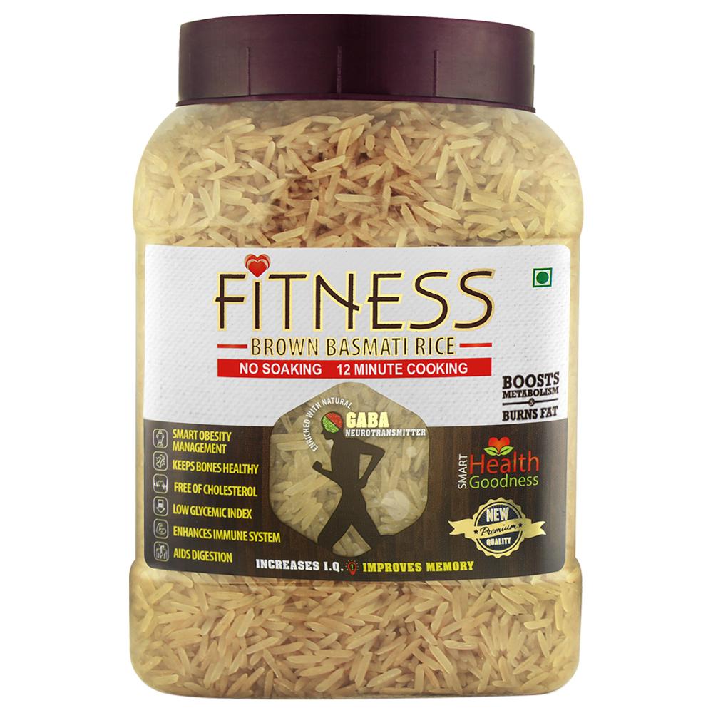 SHRI LAL MAHAL FITNESS BROWN BASMATI RICE 1 KG