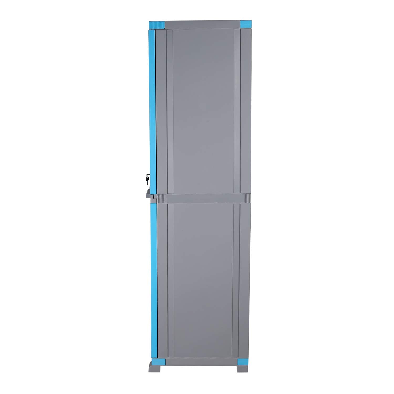 CELLO CANTON CUPBOARD FOR STORAGE (BLUE AND GREY)