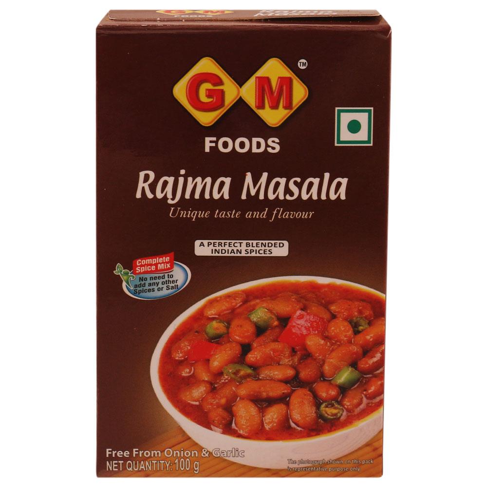 GM FOODS RAJMA MASALA 100 G