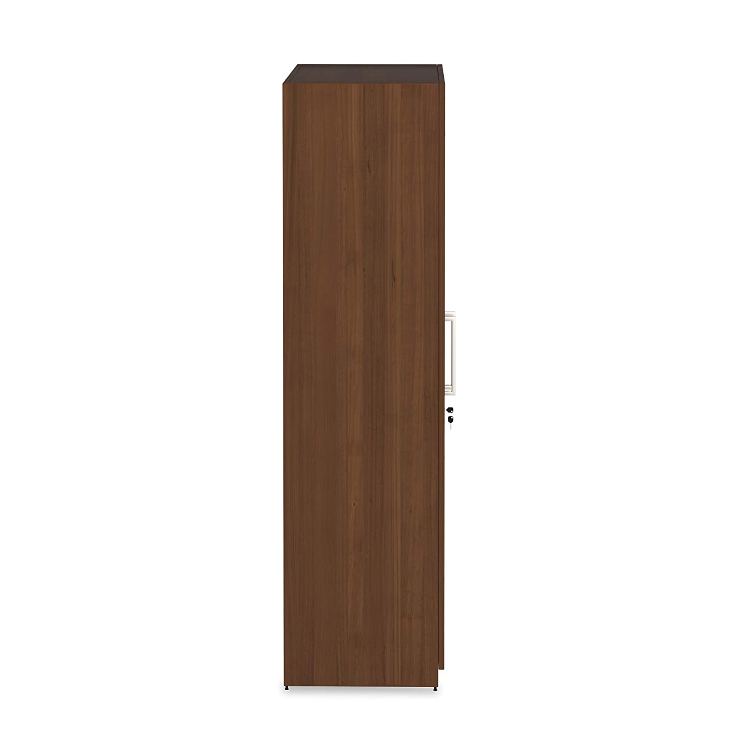 SPACEWOOD OPTIMA ENGINEERED WOOD WARDROBE WALNUT RIGATO,2 DOORS