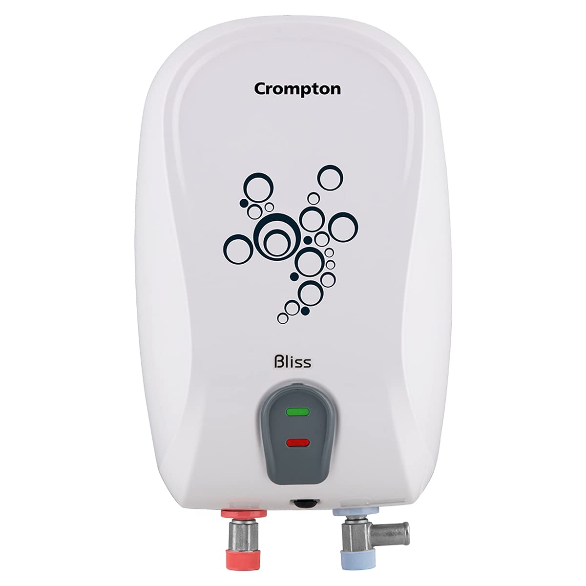 CROMPTON BLISS 3-L INSTANT WATER HEATER (GEYSER) WITH ADVANCED 4 LEVEL SAFETY (WHITE)