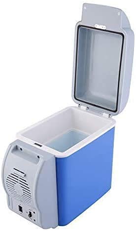 JAY SHREE GOPAL'S 7.5L MINI CAR REFRIGERATOR PORTABLE THERMOELECTRIC CAR COMPACT FRIDGE FREEZER DC 12V TRAVEL HOME ELECTRIC COOLER AND WARMER DURABLE PORTABLE COLD COMPACT FRIDGE