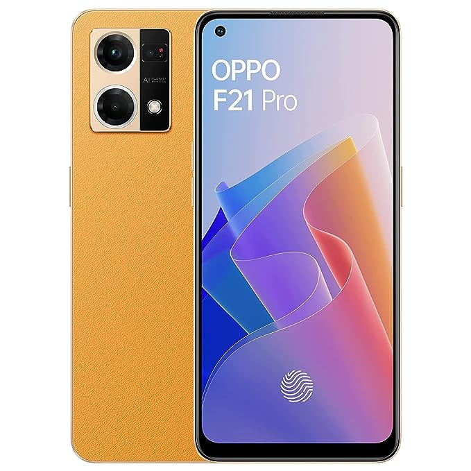 OPPO F21 PRO (SUNSET ORANGE, 8GB RAM, 128 STORAGE) WITHOUT OFFERS