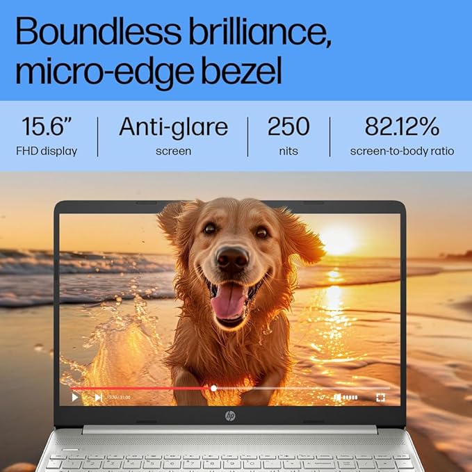 HP LAPTOP 15S, AMD RYZEN 7 5700U, 15.6-INCH (39.6 CM), FHD, 16GB DDR4, 512GB SSD, AMD RADEON GRAPHICS, BACKLIT KB, THIN & LIGHT, DUAL SPEAKERS (WIN 11, MSO 2021, SILVER, 1.69 KG), EY2001AU