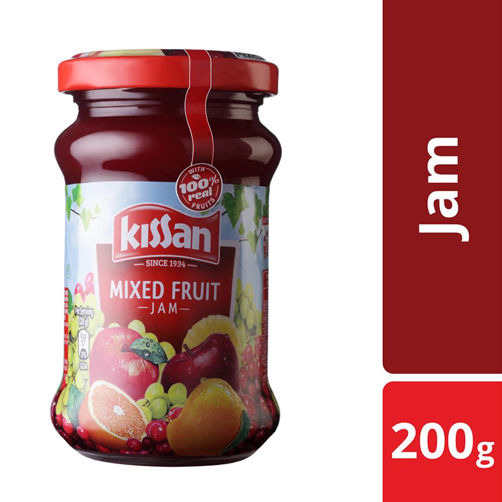 KISSAN MIXED FRUIT JAM 200 G