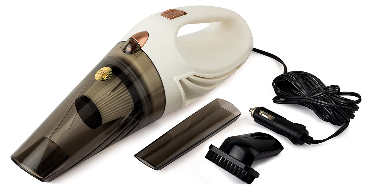 RNG EKO GREEN RNG-2001 150 WATT / 5.5 KPA CAR HANDHELD VACUUM CLEANER (WHITE)