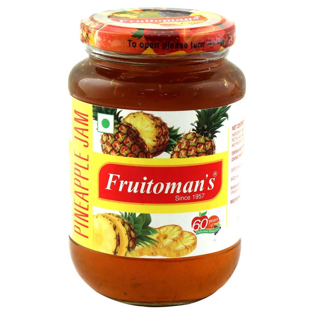 FRUITOMAN'S PINEAPPLE JAM 500 G