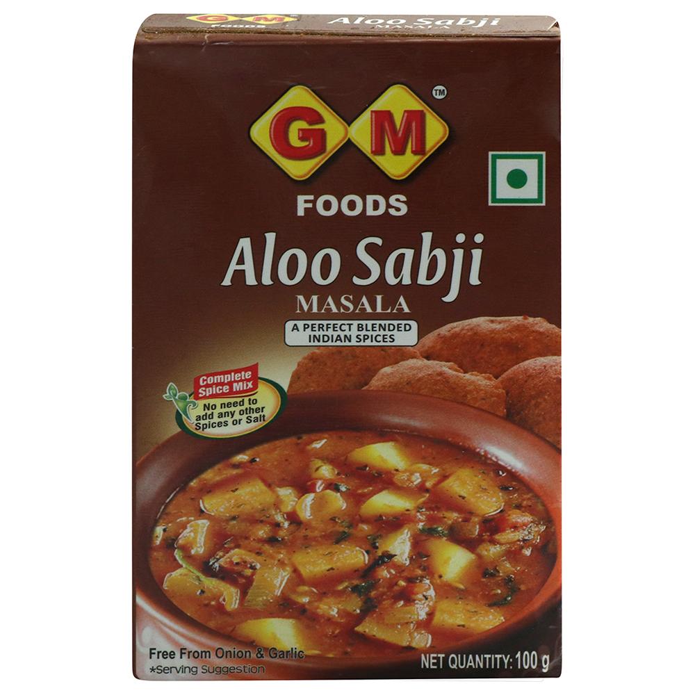 GM FOODS ALOO SABJI MASALA 100 G