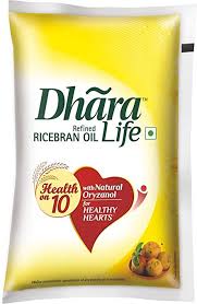 DHARA LIFE REFINED RICE BRAN OIL