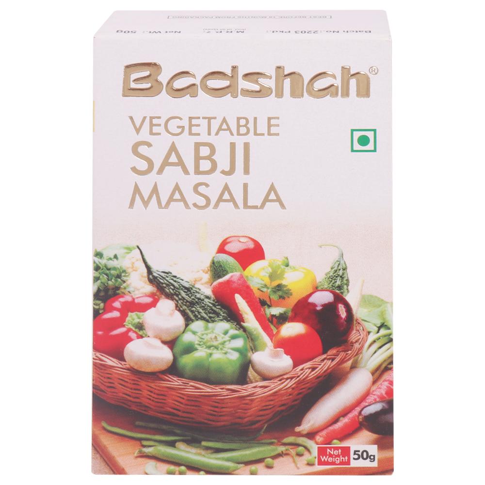 BADSHAH VEGETABLE SABJI MASALA 50 G