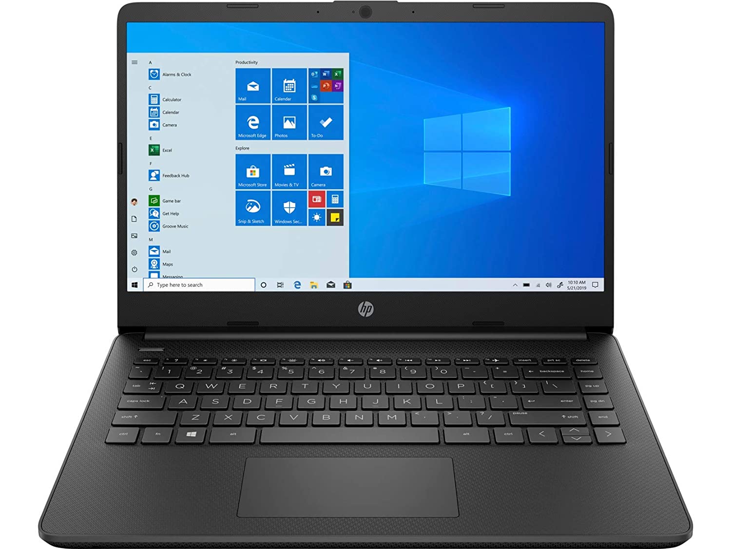 HP 14 INTEL PENTIUM N6000 14-INCH(35.6 CM) LAPTOP (8GB/256GB SSD/WINDOWS 10/MS OFFICE/JET BLACK/1.46KG), 14S-DQ3018TU