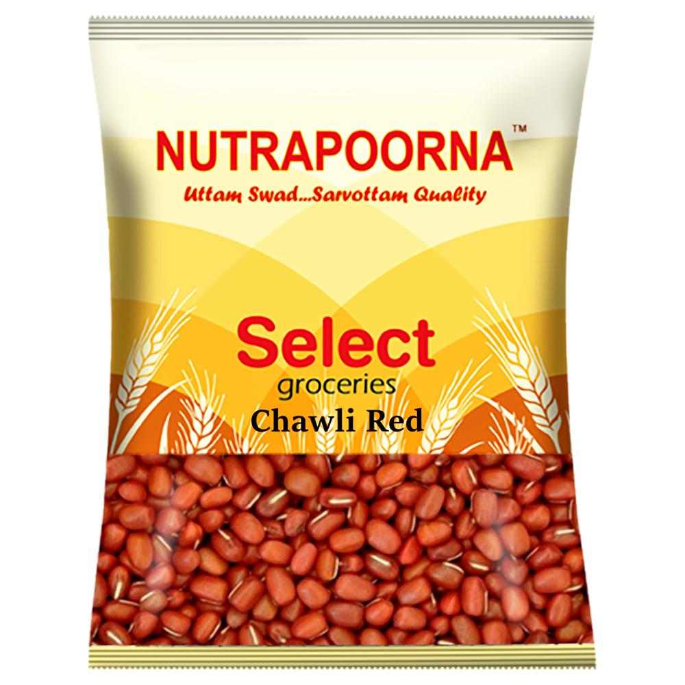 NUTRAPOORNA SELECT RED CHAWLI 500 G