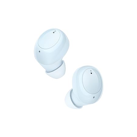 OPPO ENCO BUDS BLUETOOTH TRUE WIRELESS IN EAR EARBUDS(TWS) WITH MIC, 24H BATTERY LIFE, SUPPORTS DOLBY ATMOS NOISE CANCELLATION DURING CALLS, IP54 DUST & WATER RESISTANT,(BLUE, TRUE WIRELESS)