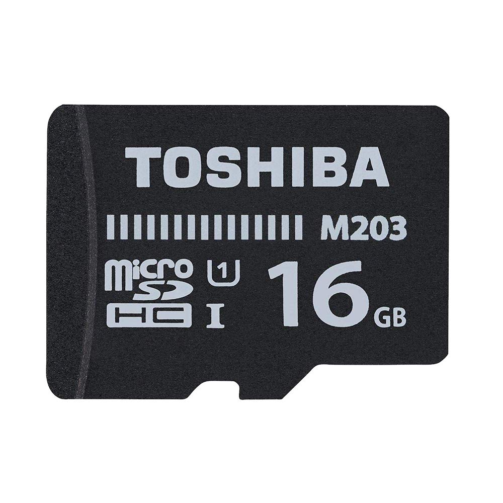 TOSHIBA M203 16GB CLASS 10 MICRO SD MEMORY CARD (THN-M203K0160A4)