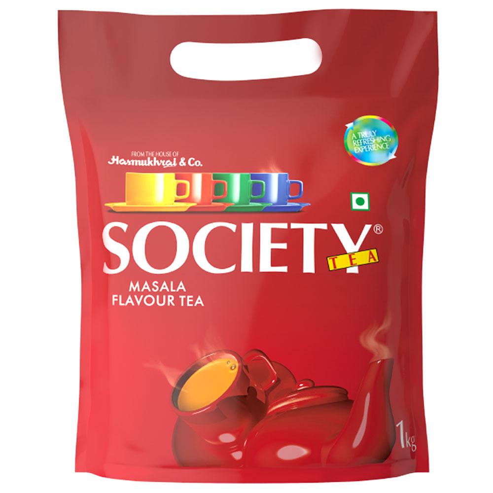 SOCIETY MASALA TEA 1 KG (POUCH)