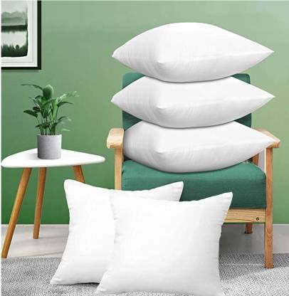 JDX HOTEL QUALITY PREMIUM FIBRE SOFT FILLER CUSHION SET OF 5 (16X16 INCHES)